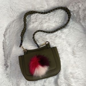 Jules Kae Crossbody Bag: Women's Green Solid Bag